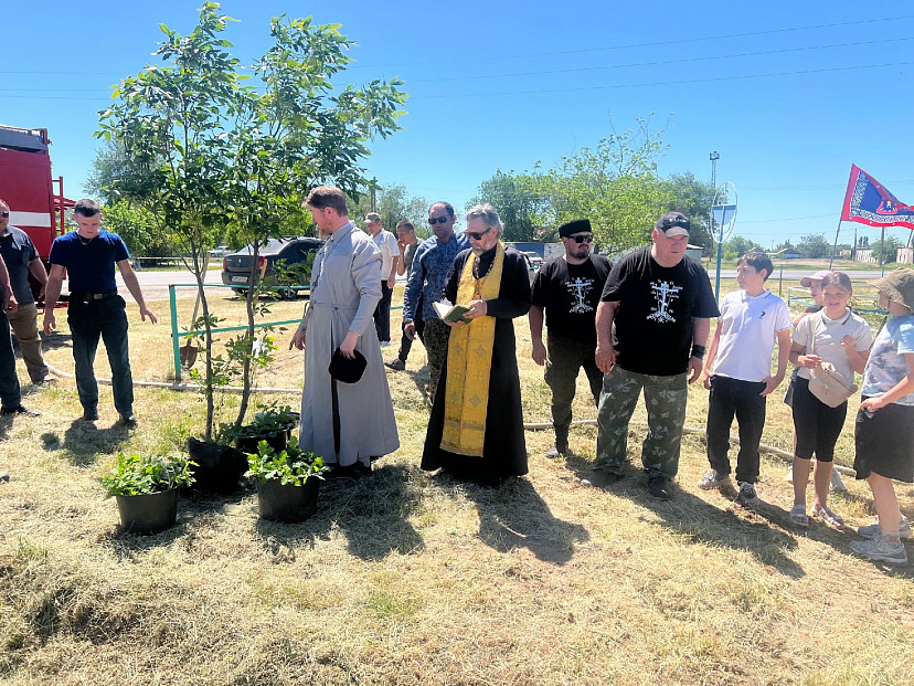 В саратовском парке высадили 100 саженцев дуба